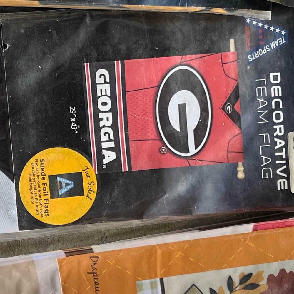 Large yard flag Georgia
